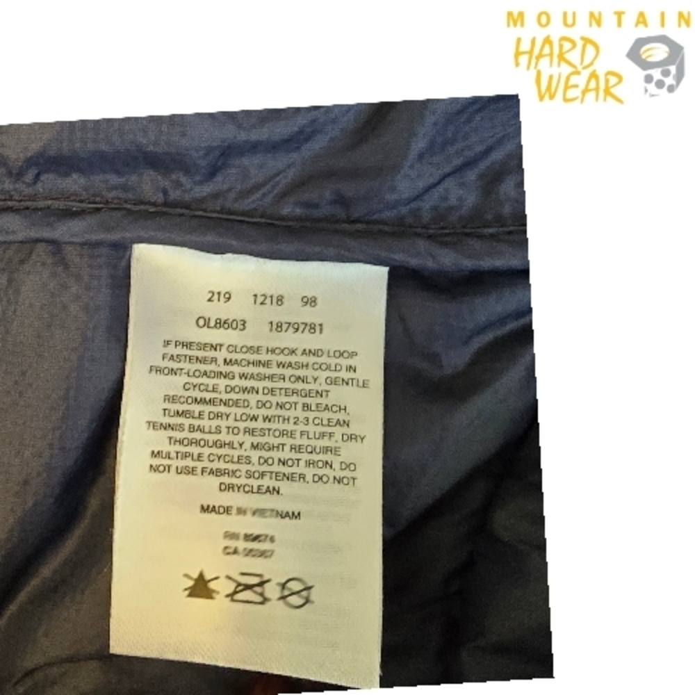 MOUNTAIN HARDWEAR Ghost Shadow Vest. Women's Large Green - Picture 5 of 10